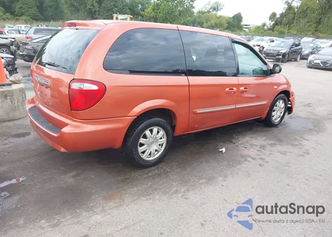 2006 Chrysler Town & Country Touring из США, поврежденный, VIN 2A4GP54L66R704272